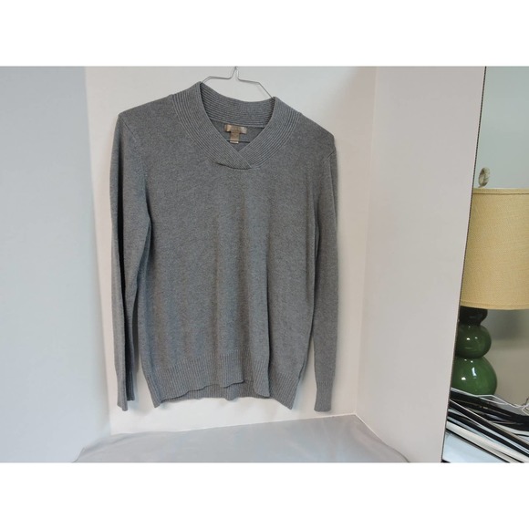 White Stag Sweaters - Gray pull-over V-neck sweater by White Stag Size 2X
